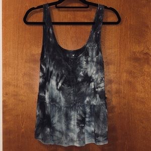 American Eagle Soft & Sexy Tie Dye Tank Top